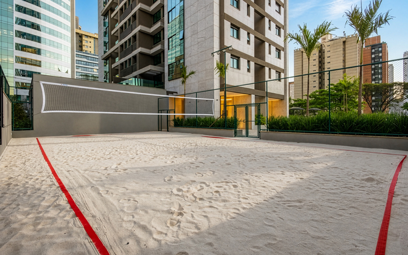 Quadra de Beach Tennis